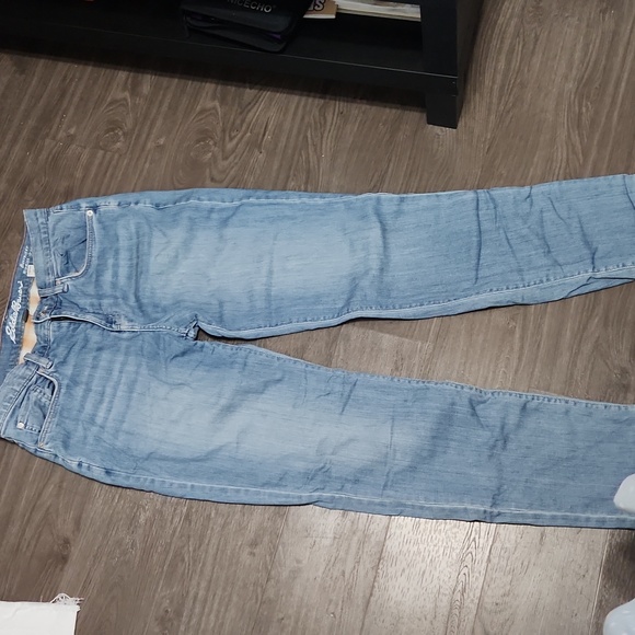 Eddie Bauer Light Blue Straight Leg Jeans - Picture 1 of 7